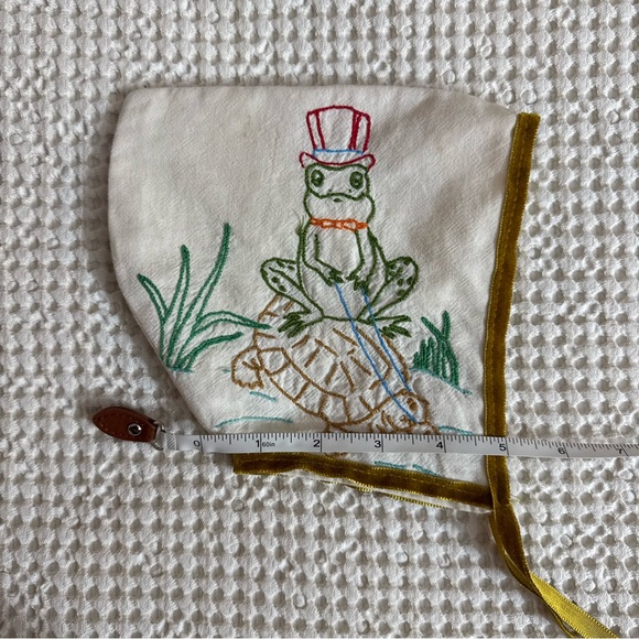 Handmade Baby Pixie Bonnet - Picture 3 of 4